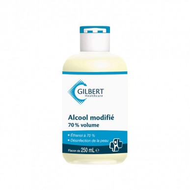 Alcool modifié 70% GILBERT HEALTHCARE 250ml