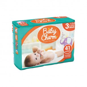 BabyCharm Super Dry Flex Midi 4-9Kg