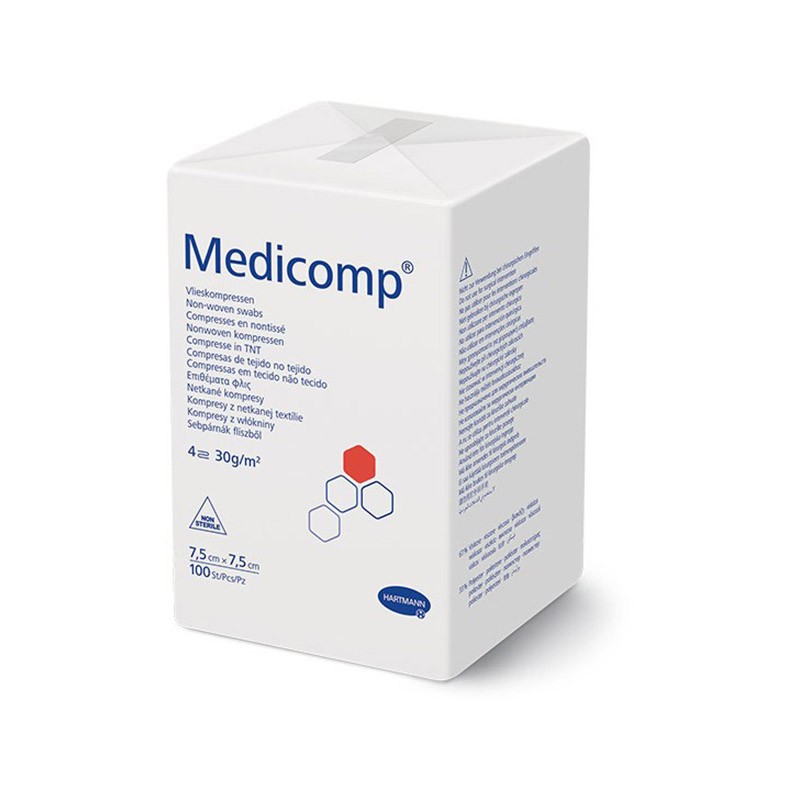 Compresses Medicomp Non-tissé Non -stériles 30g Hartmann