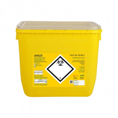 Fut plastique D.A.S.R.I. Clinisafe 30L