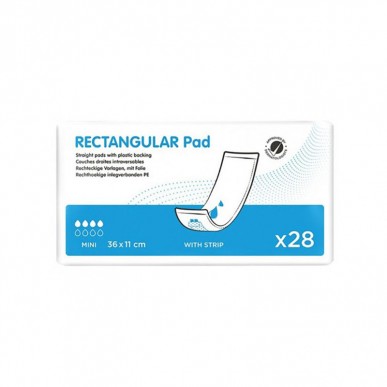 Id Rectangular Pad Intraversable + Strip 8 x 30