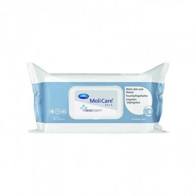 Lingettes impregnées Molicare Skin