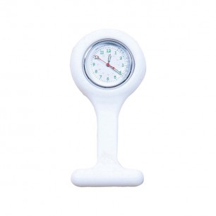 Montre infirmiere silicone Blanc