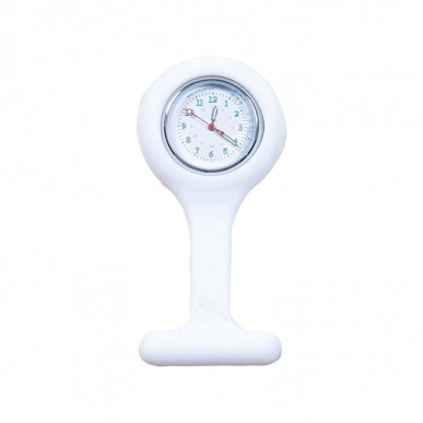 Montre infirmiere silicone Blanc