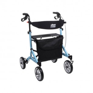 Rollator 4 roues Ultralight bleu ciel