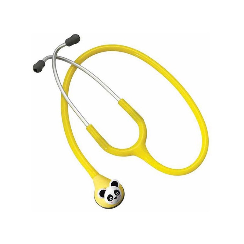 Stéthoscope pediatrique Colson Bibop simple pavillon jaune