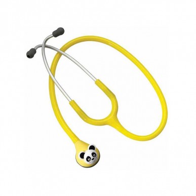 Stéthoscope pediatrique Colson Bibop simple pavillon jaune