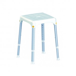 Tabouret de douche carre