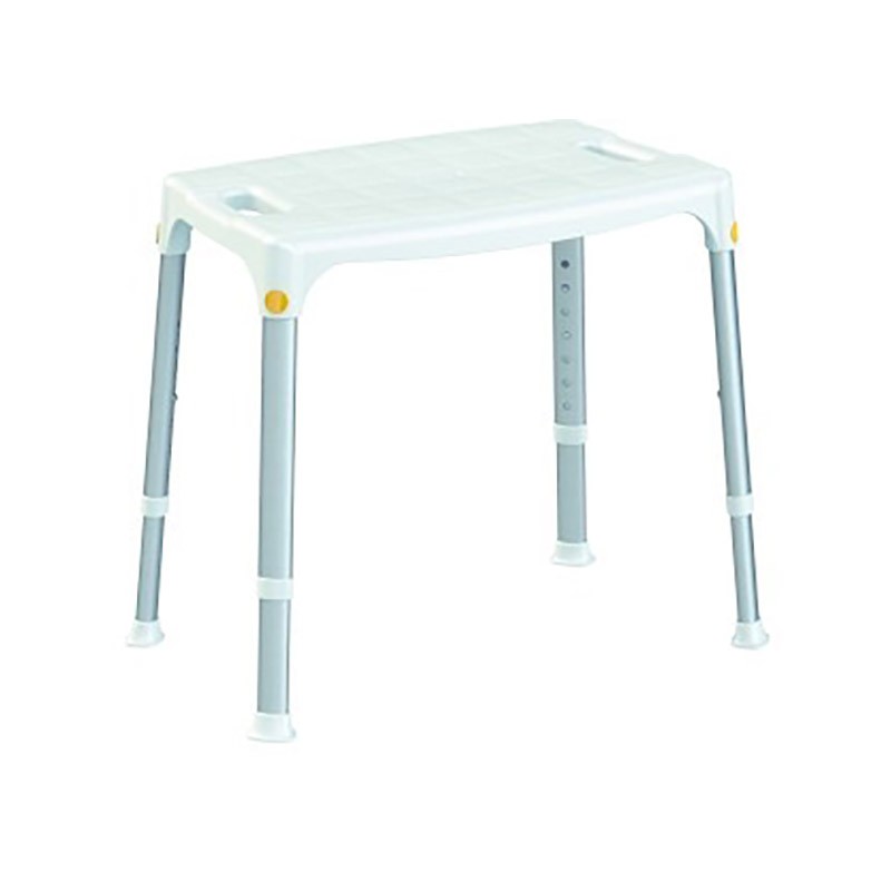 Tabouret de douche rectangulaire