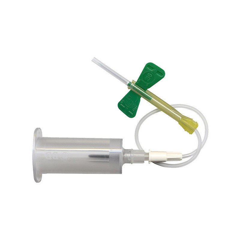 Unité de prélevement + corps BD Vacutainer Safety Lok 178mm avec adaptateur