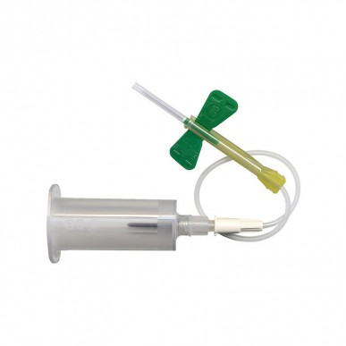 Unité de prélevement + corps BD Vacutainer Safety Lok 178mm avec adaptateur 21 G 19mm 8/10