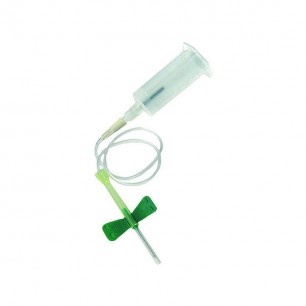 Unité de prélevement BD Vacutainer Safety Lok 178mm avec adaptateur 21 G 19mm 8/10