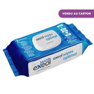 LINGETTES DETERGENTES EXEOL WIPES OPTIMAL