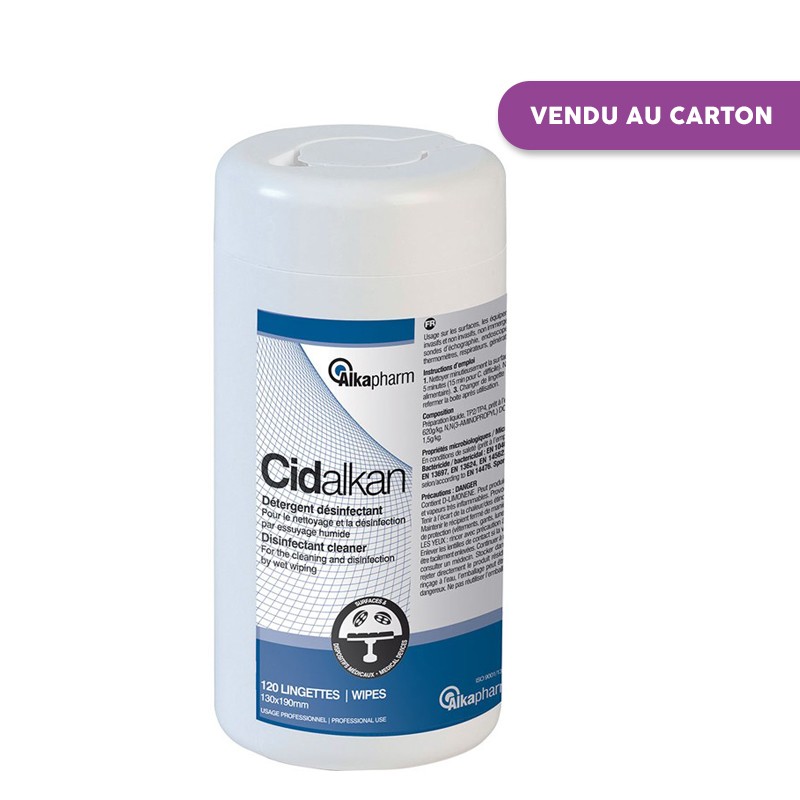 LINGETTES DETERGENTES EXEOL CIDALKAN LINGETTES DETERGENTES EXEOL CIDALKAN
