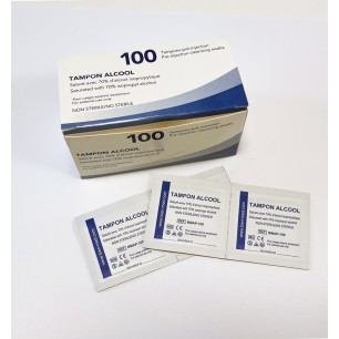TAMPONS ALCOOLISES 70%