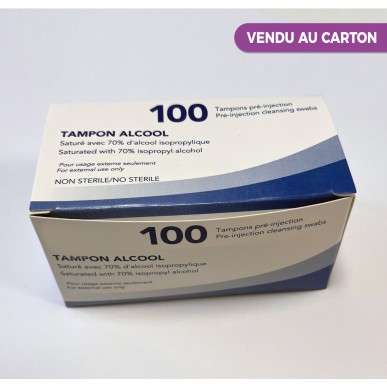TAMPONS ALCOOLISES 70%